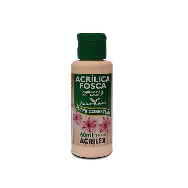 TINTA ACRILICA FOSCA 060ML AMARELO PELE/PESSEGO
