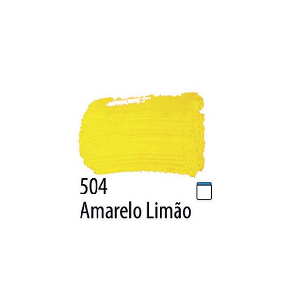 TINTA PVA FOSCA 037ML AMARELO LIMAO