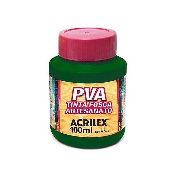TINTA PVA FOSCA 100ML VERDE MUSGO