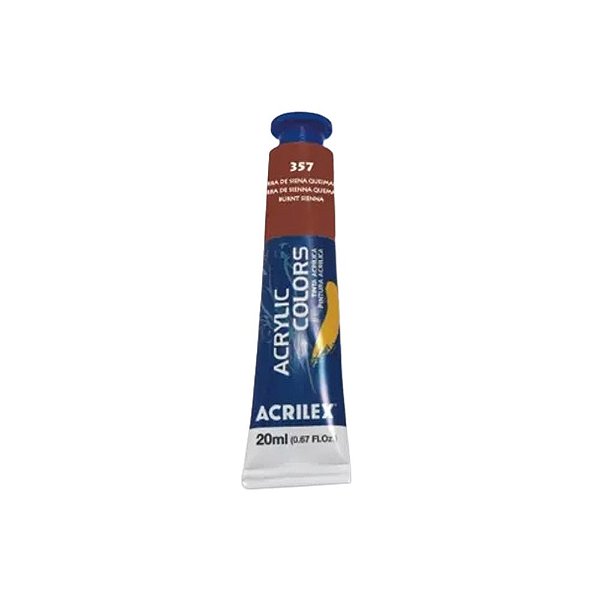 TINTA ACRILICA P/TELA 020ML TERRA SIENA NATURAL