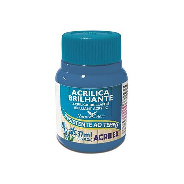 TINTA ACRILICA BRILHANTE 037ML AZUL CELESTE
