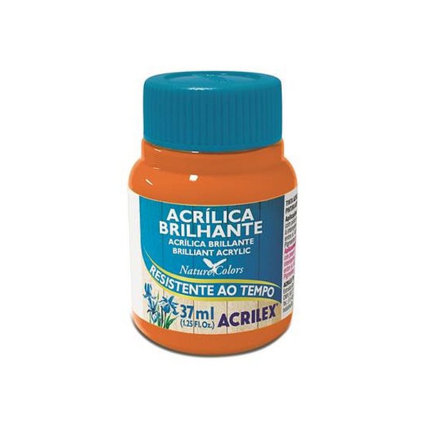 TINTA ACRILICA BRILHANTE 037ML LARANJA