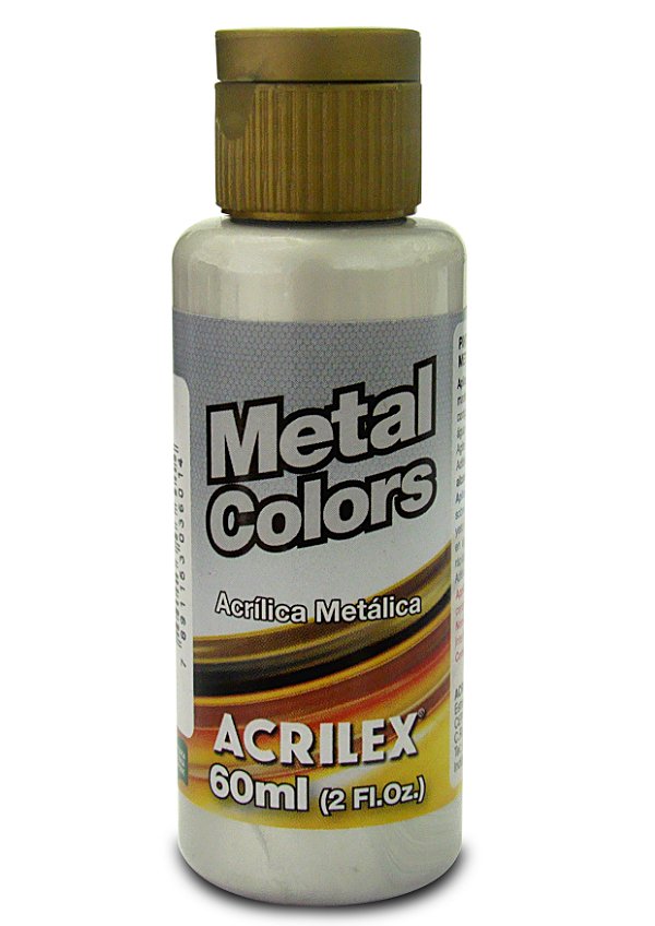 TINTA METAL COLORS 060ML PRATA