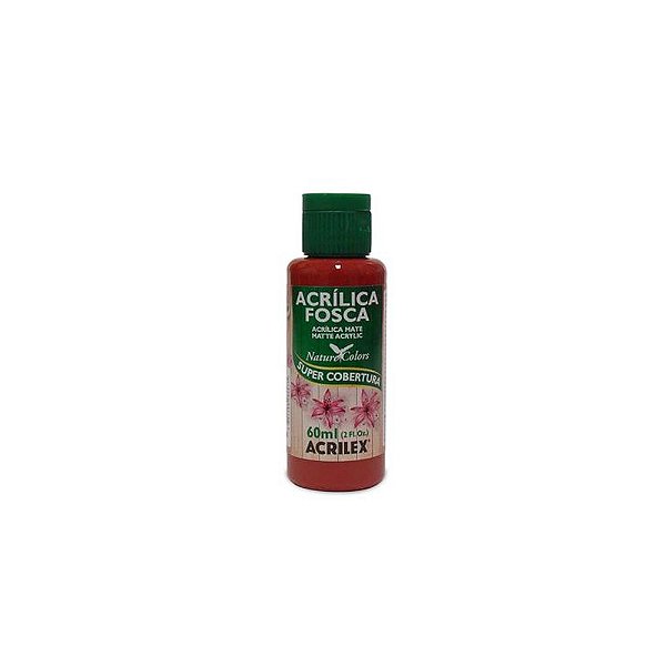 TINTA ACRILICA FOSCA 060ML TERRA QUEIMADA