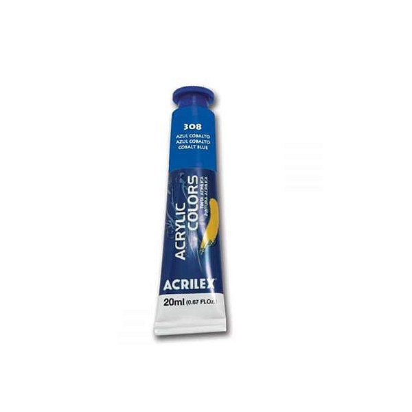 TINTA ACRILICA P/TELA 020ML AZUL PRUSSIA