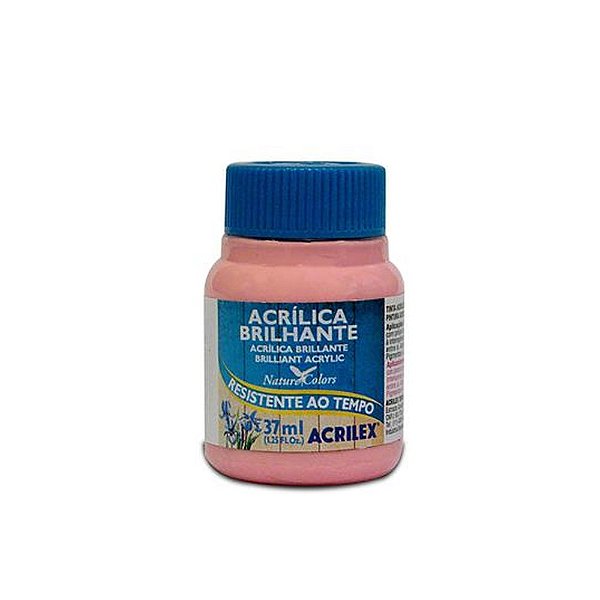 TINTA ACRILICA BRILHANTE 037ML ROSA