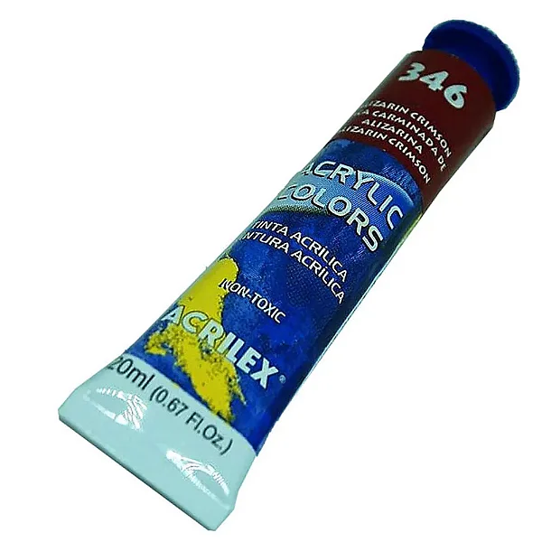 TINTA ACRILICA P/TELA 020ML ALINZARIN CRIMSON