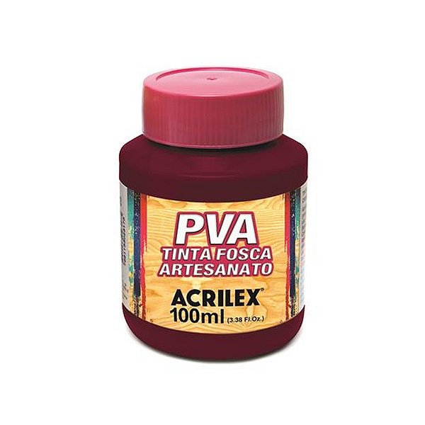 TINTA PVA FOSCA 100ML VINHO