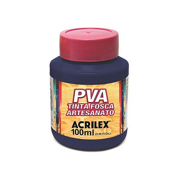 TINTA PVA FOSCA 100ML AZUL SECO