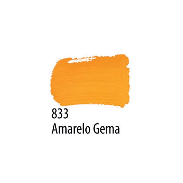 TINTA PVA FOSCA 037ML AMARELO GEMA