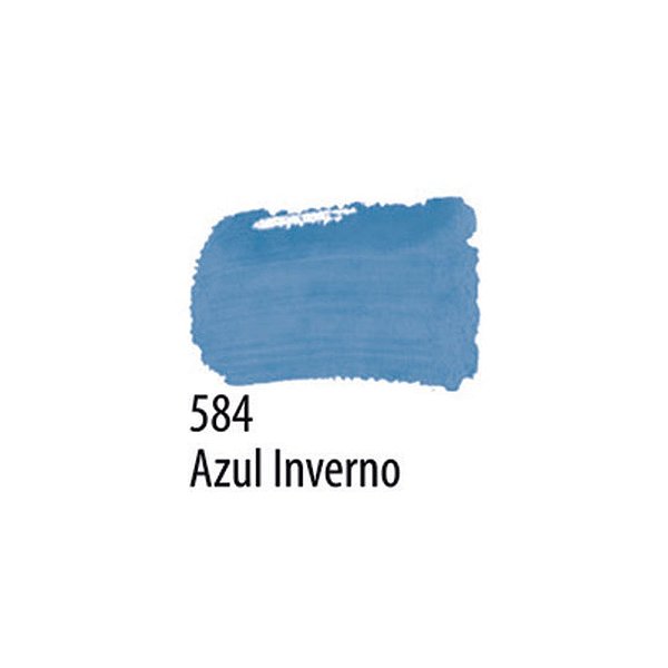TINTA PVA FOSCA 037ML AZUL INVERNO