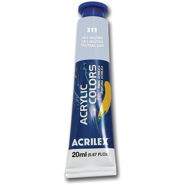 TINTA ACRILICA P/TELA 020ML CRIS NEUTRO