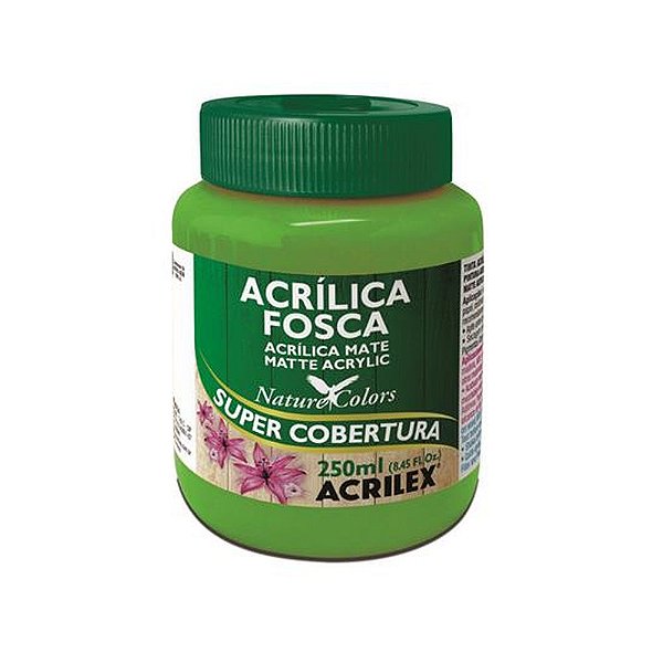 TINTA ACRILICA FOSCA 250ML VERDE FOLHA
