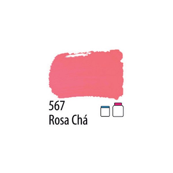 TINTA PVA FOSCA 037ML ROSA CHA
