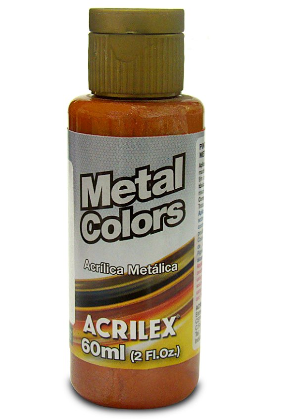 TINTA METAL COLORS 060ML COBRE