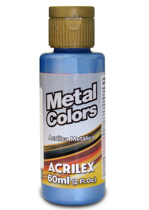 TINTA METAL COLORS 060ML AZUL MAR