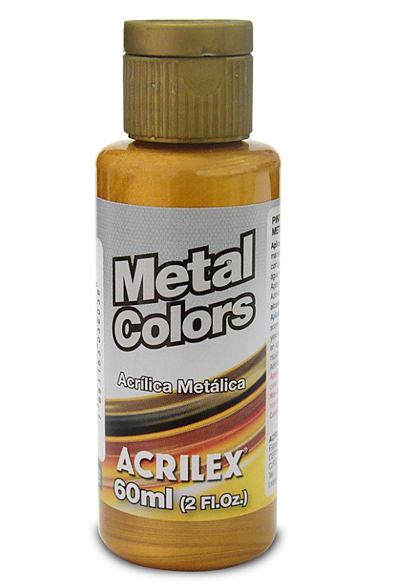 TINTA METAL COLORS 060ML OURO VELHO