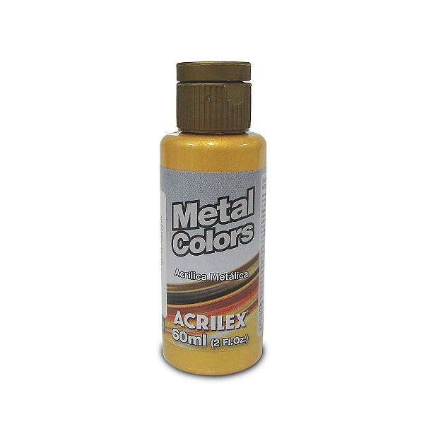 TINTA METAL COLORS 060ML DOURADO SOLAR