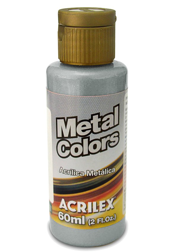 TINTA METAL COLORS 060ML ALUMINIO