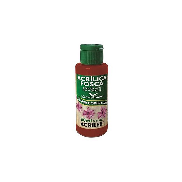 TINTA ACRILICA FOSCA 060ML VERMELHO ESCARLATE
