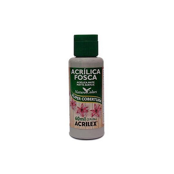 TINTA ACRILICA FOSCA 060ML CINZA