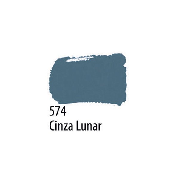 TINTA PVA FOSCA 037ML CINZA LUNAR