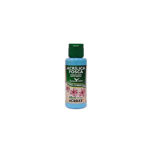 TINTA ACRILICA FOSCA 060ML AZUL CELESTE