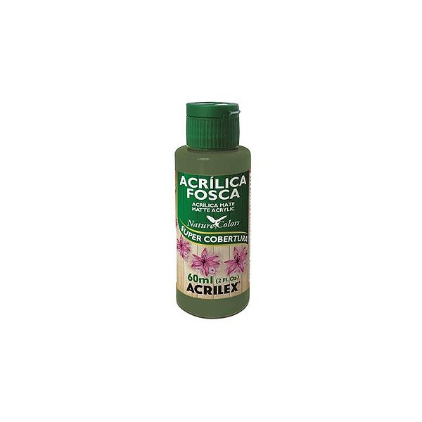 TINTA ACRILICA FOSCA 060ML VERDE MUSGO