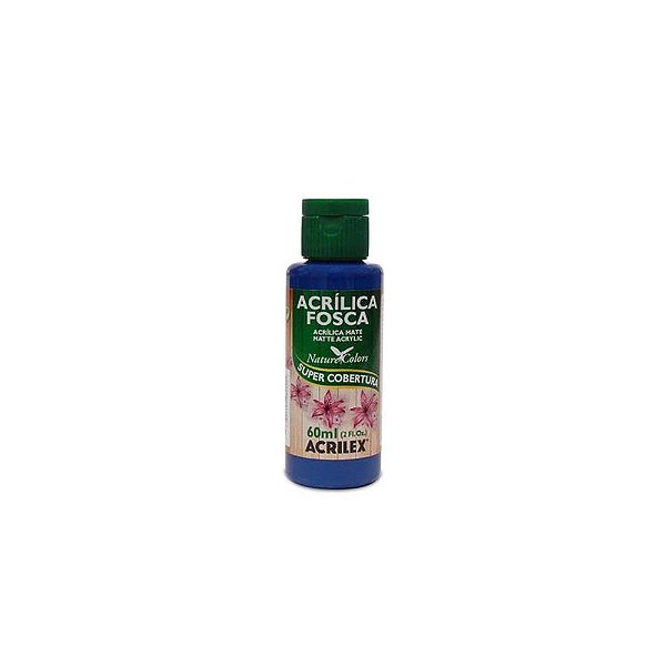 TINTA ACRILICA FOSCA 060ML AZUL INTENSO
