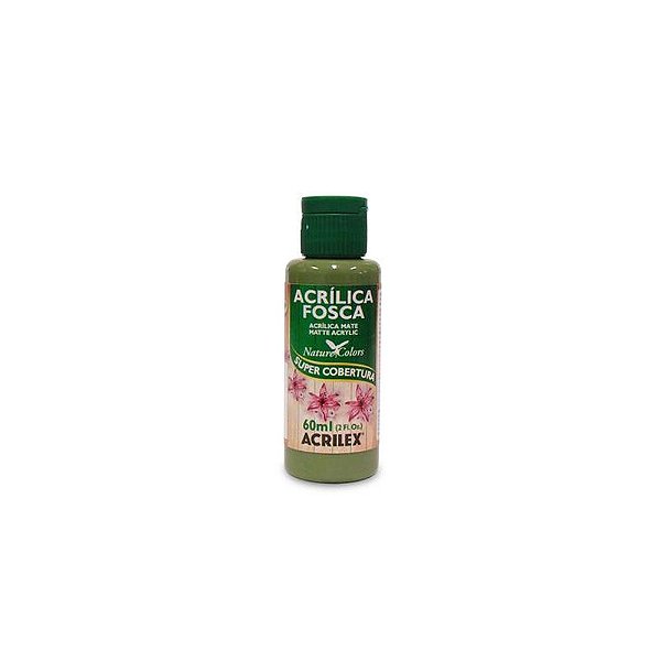 TINTA ACRILICA FOSCA 060ML VERDE OLIVA