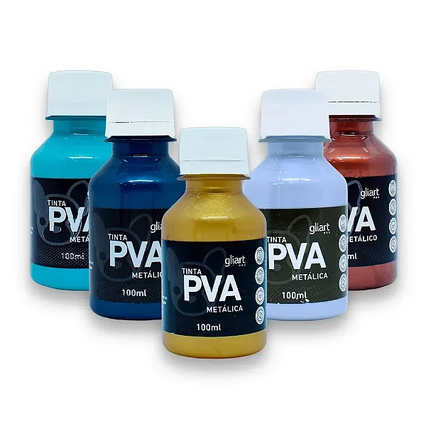 TINTA PVA METALICA 100ML FENDI
