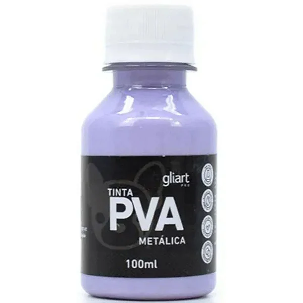 TINTA PVA METALICA 100ML LILAS