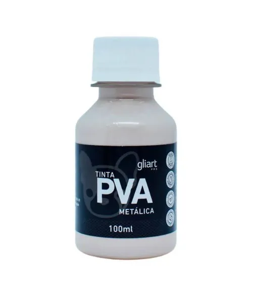 TINTA PVA METALICA 100ML PEROLA