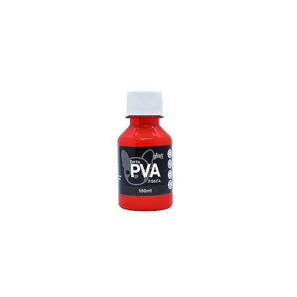 TINTA PVA METALICA 100ML VERMELHO VIVO