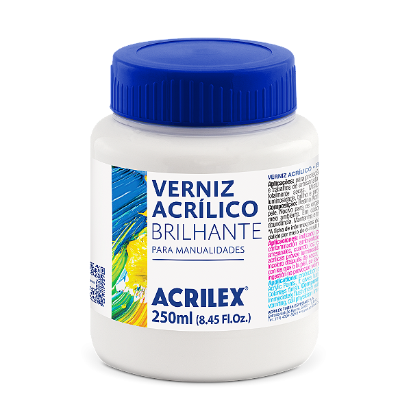 VERNIZ ACRILICO BRILHANTE 250ML