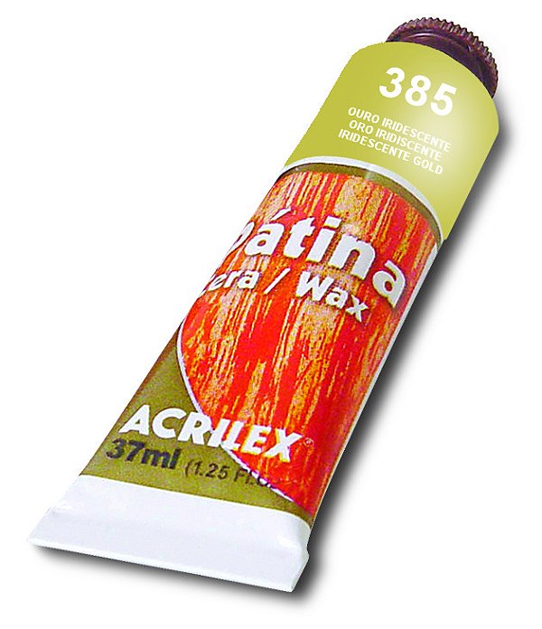 PATINA EM CERA 37ML OURO IRIDESCENT
