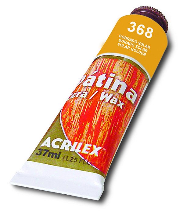 PATINA EM CERA 37ML DOURADO SOLAR 368