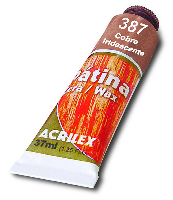 PATINA EM CERA 37ML COBRE IRRIDESCE