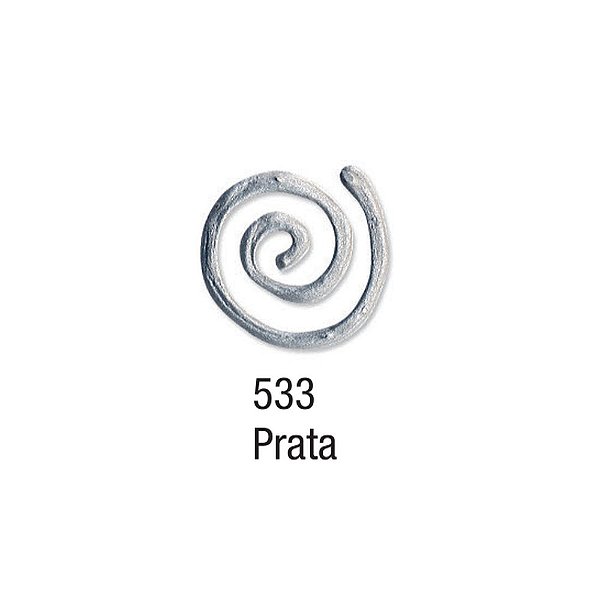 PASTA RELEVO VITRAL 020ML PRATA