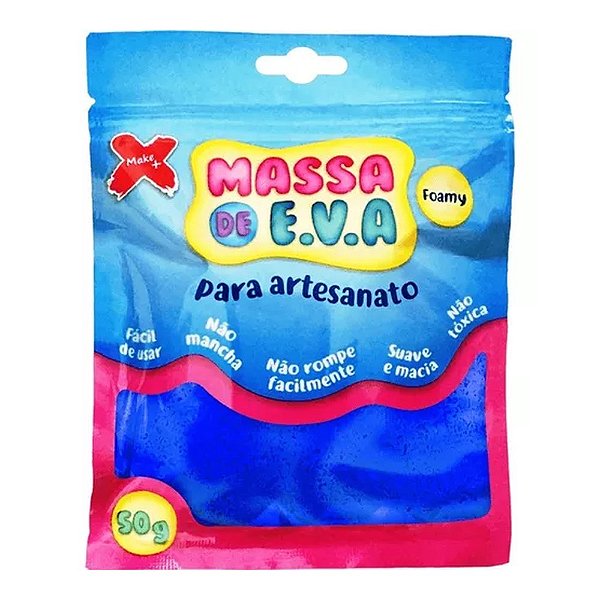 MASSA DE EVA AZUL ESCURO