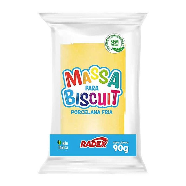 MASSA PARA BISCUIT 0090G AMARELO OURO