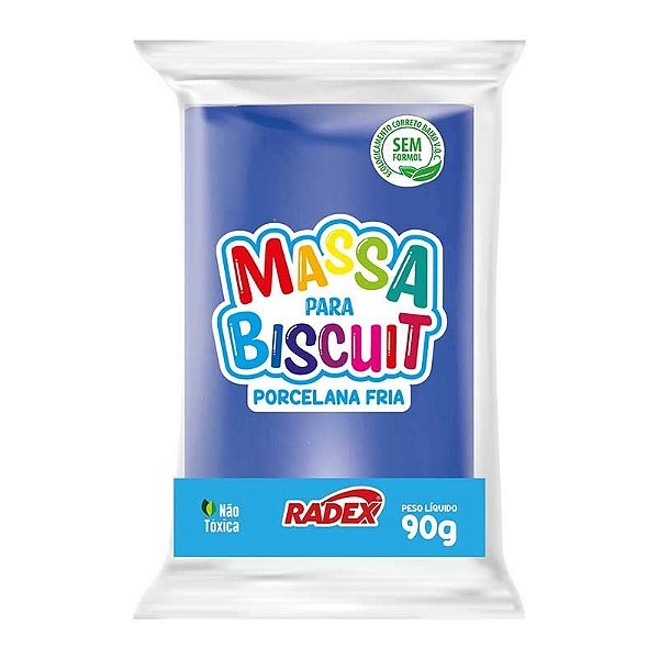 MASSA PARA BISCUIT 0090G AZUL COBALTO