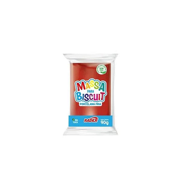 MASSA PARA BISCUIT 0090G VERMELHO CHINES