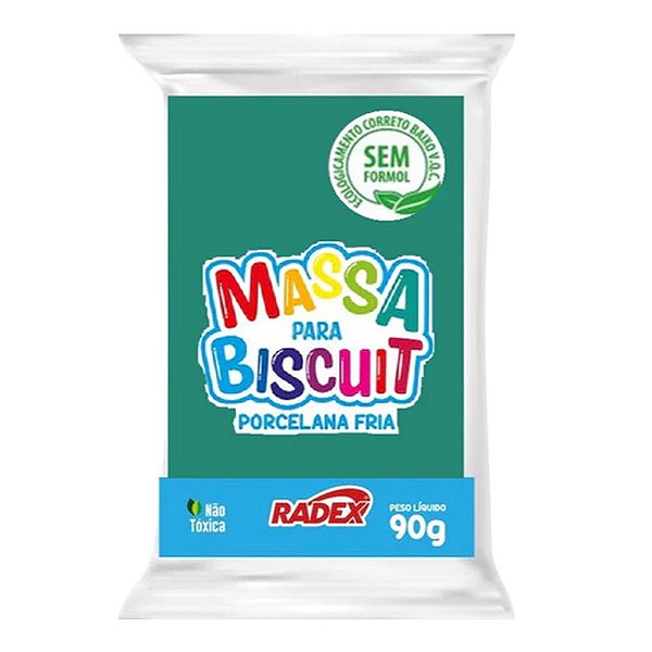 MASSA PARA BISCUIT 0090G VERDE MUSGO