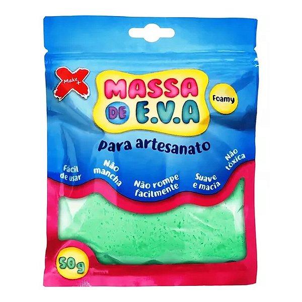 MASSA DE EVA 50G - VERDE CLARO