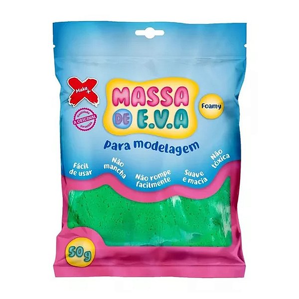 MASSA DE EVA 50G - VERDE ESCURO