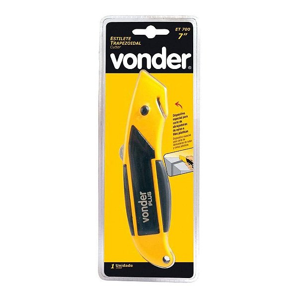 ESTILETE TRAPEZOIDAL 7" VONDER