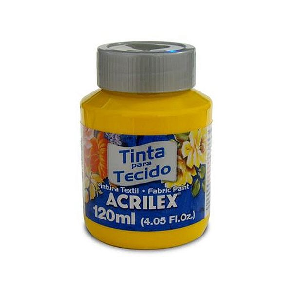 TINTA TECIDO FOSCA 120ML AMARELO OURO