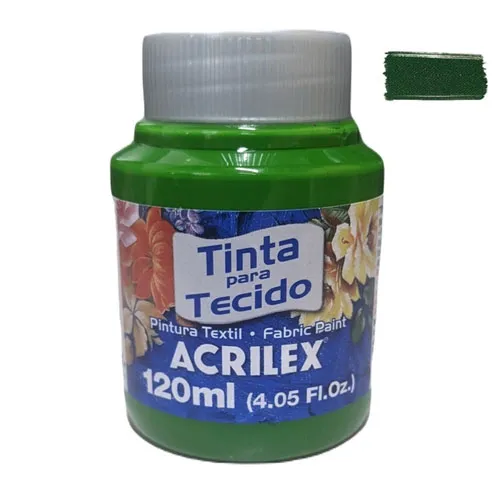 TINTA TECIDO FOSCA 120ML VERDE MUSGO