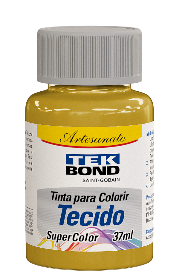 TINTA PARA TECIDO 037ML AMARELO SOL